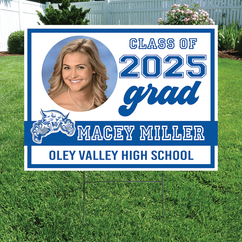 Class of 2025 Oley Valley Graduate Yard Signs