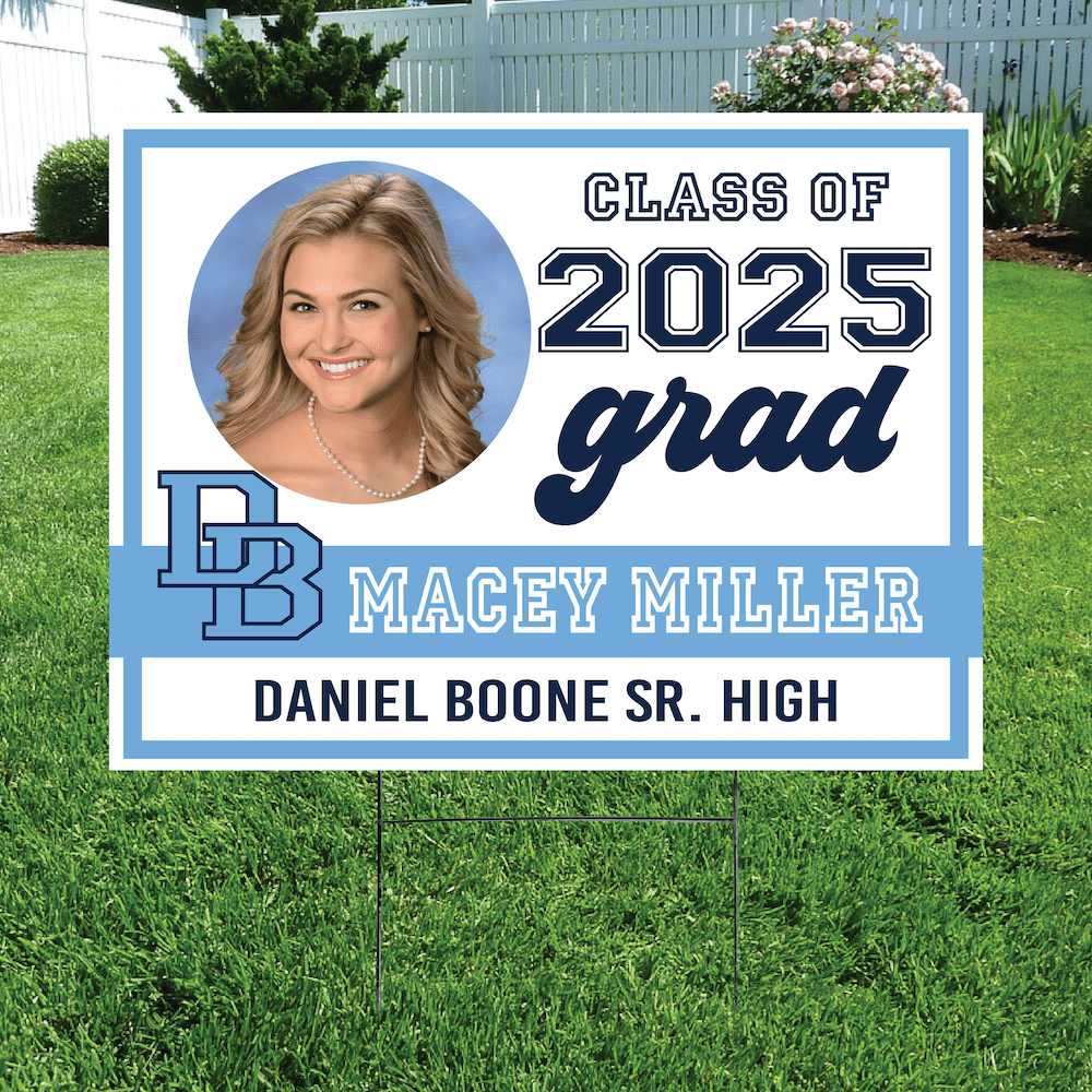 Class of 2025 Daniel Boone Graduate Yard Signs