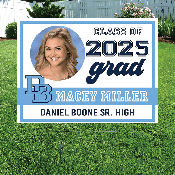 Class of 2025 Daniel Boone Graduate Yard Signs