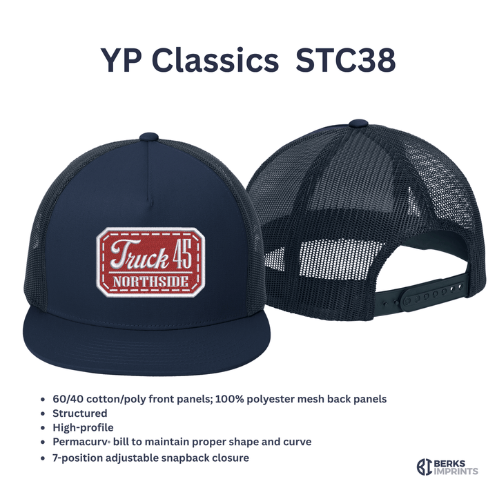 Apparatus Passport Patch Hat – Personalized Fire Department Trucker