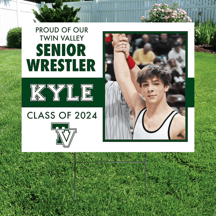 Class of 2024 Senior Yard Signs - Twin Valley Wrestling