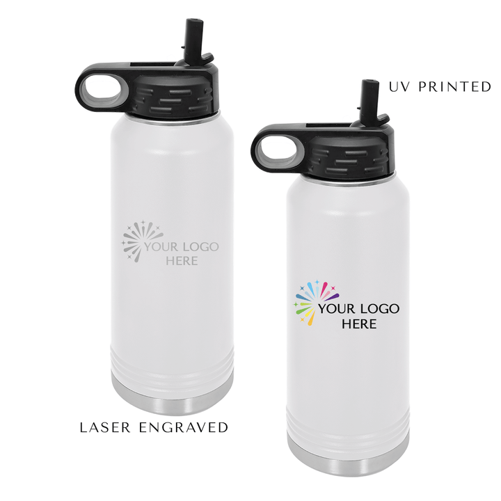 32oz Water Bottle with Logo