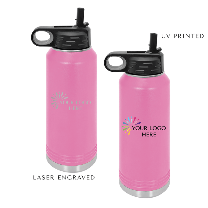20oz Water Bottle with Logo