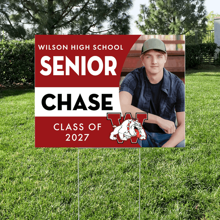 Wilson senior yard sign