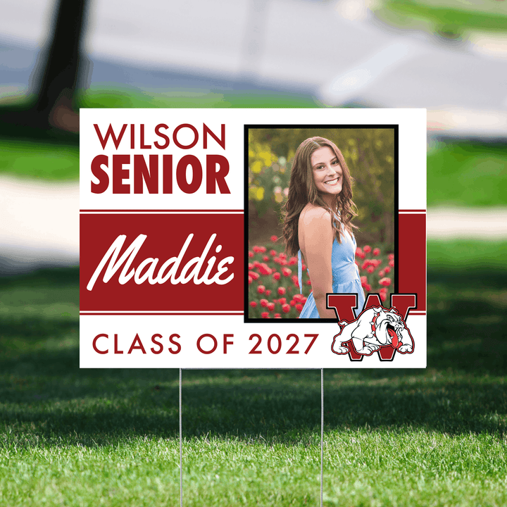 Wilson senior yard sign