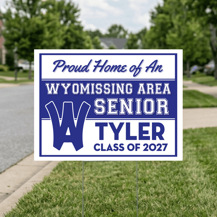 Wyomissing senior yard sign