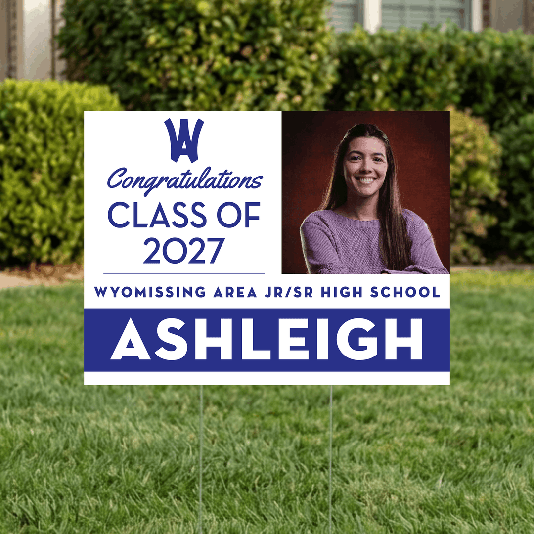 Wyomissing senior yard sign