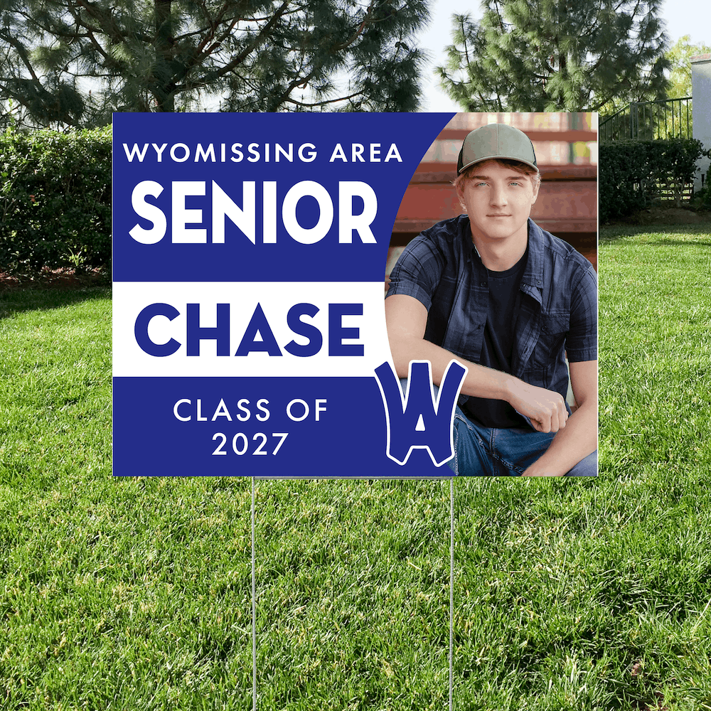 Wyomissing senior yard sign