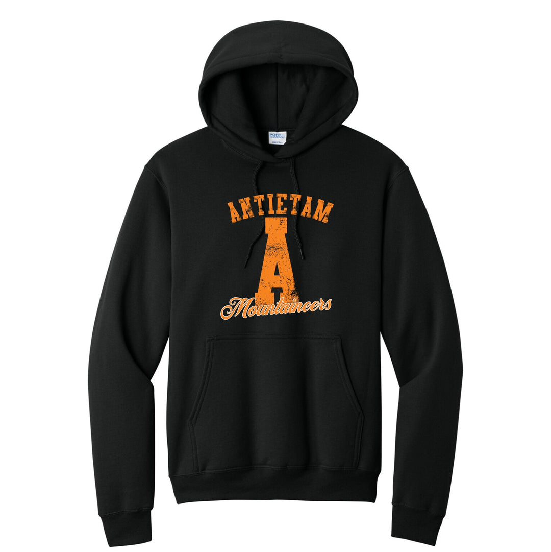 Example: Antietam varsity hoodie