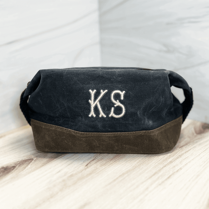 Personalized Dopp Toiletry Bag for Men