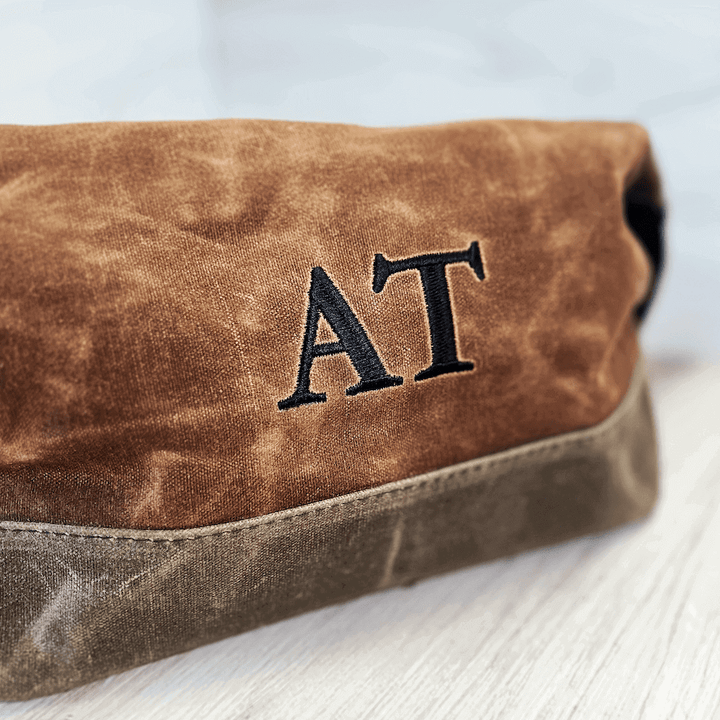 Personalized Dopp Toiletry Bag for Men