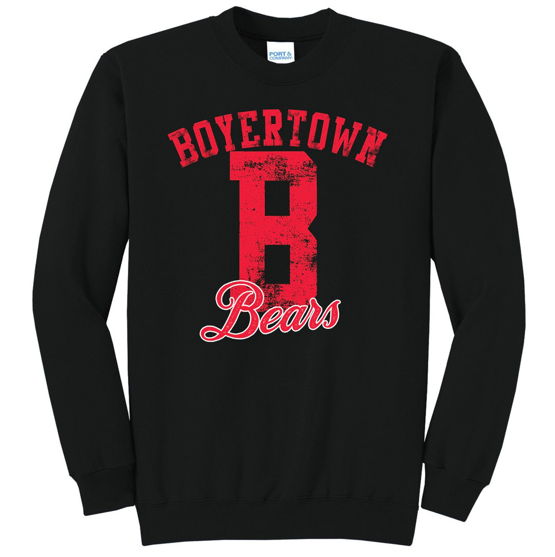 Example: Boyertown varsity crewneck
