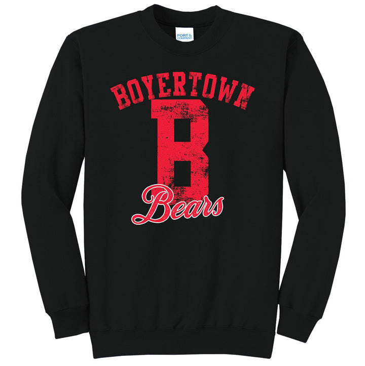 Example: Boyertown varsity crewneck