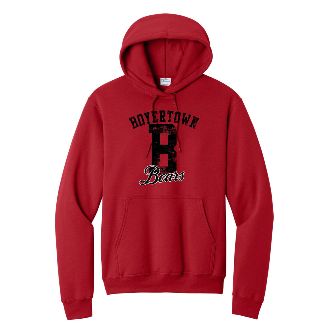 Example: Boyertown varsity hoodie
