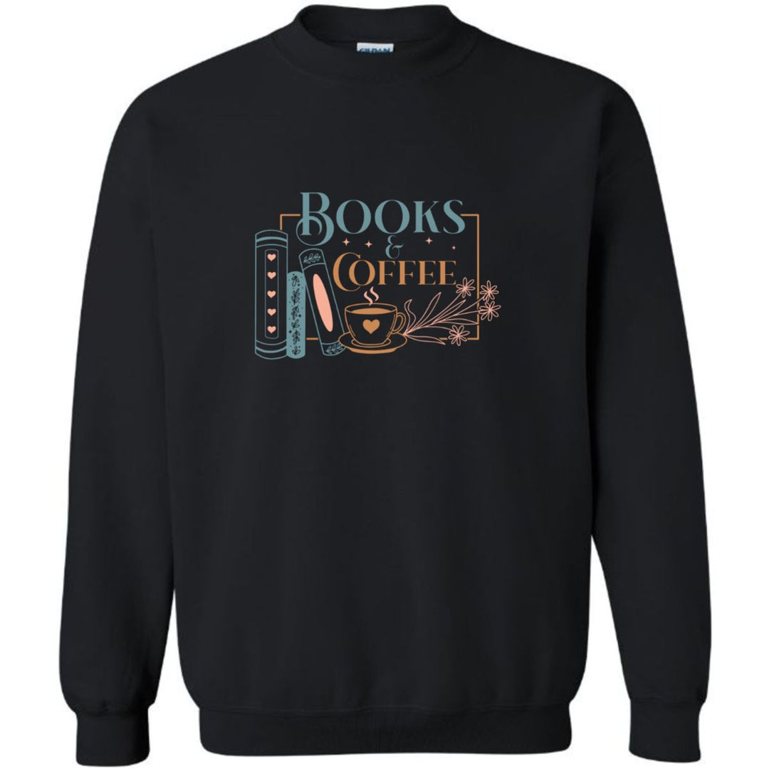 Books and Coffee Sweatshirt