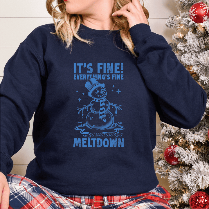 It's Fine Everything's Fine Meltdown Shirt