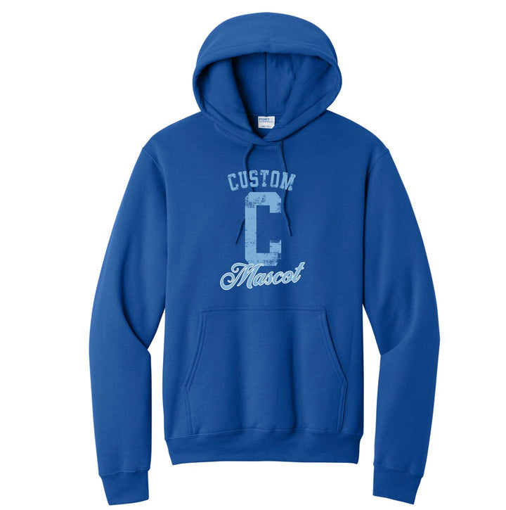 Custom varsity hoodie example
