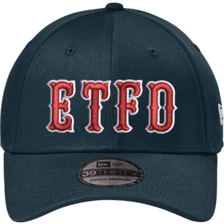 Boston Font (Large) Custom Department New Era Hat