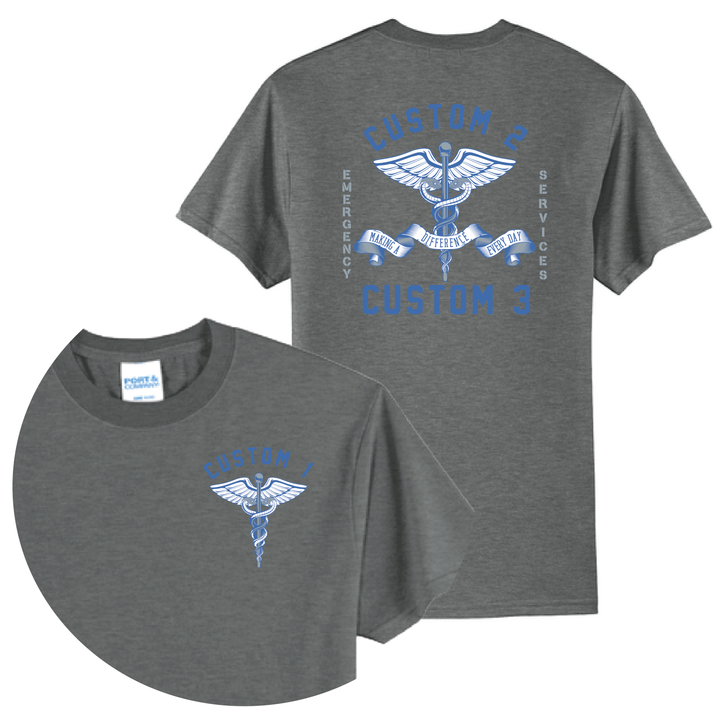 Personalized EMT T-Shirt — Caduceus Paramedic Design | EMS Tee
