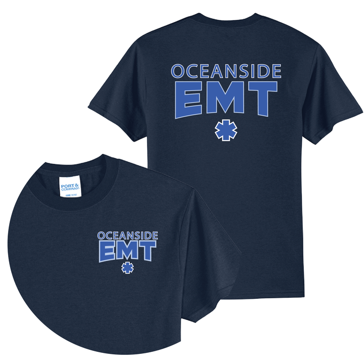 Personalized EMT T-Shirt — Custom Service Name | EMS Star of Life Tee