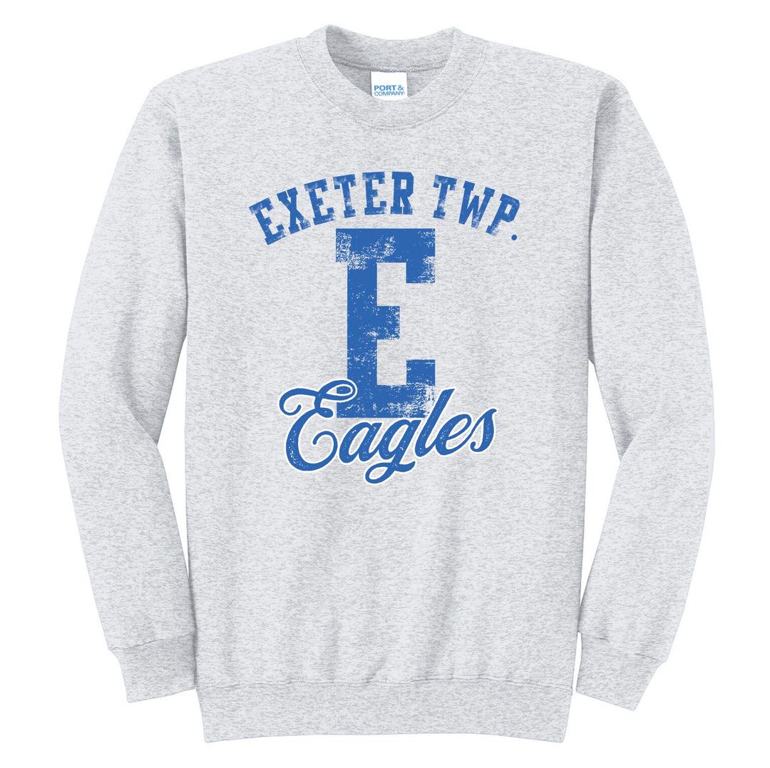 Example: Exeter varsity crewneck