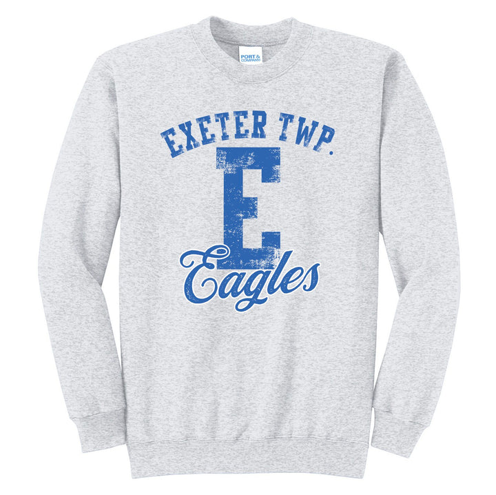 Example: Exeter varsity crewneck
