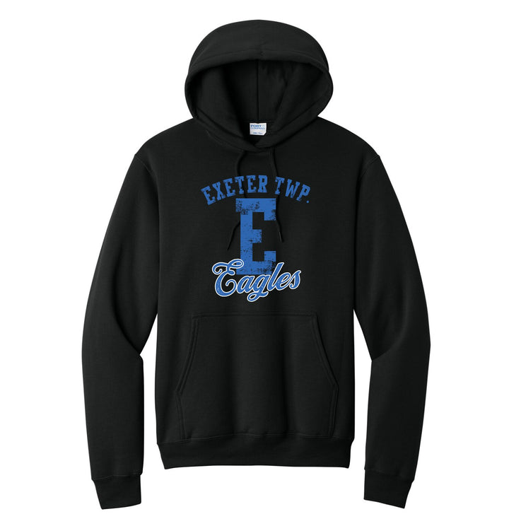 Example: Exeter varsity hoodie