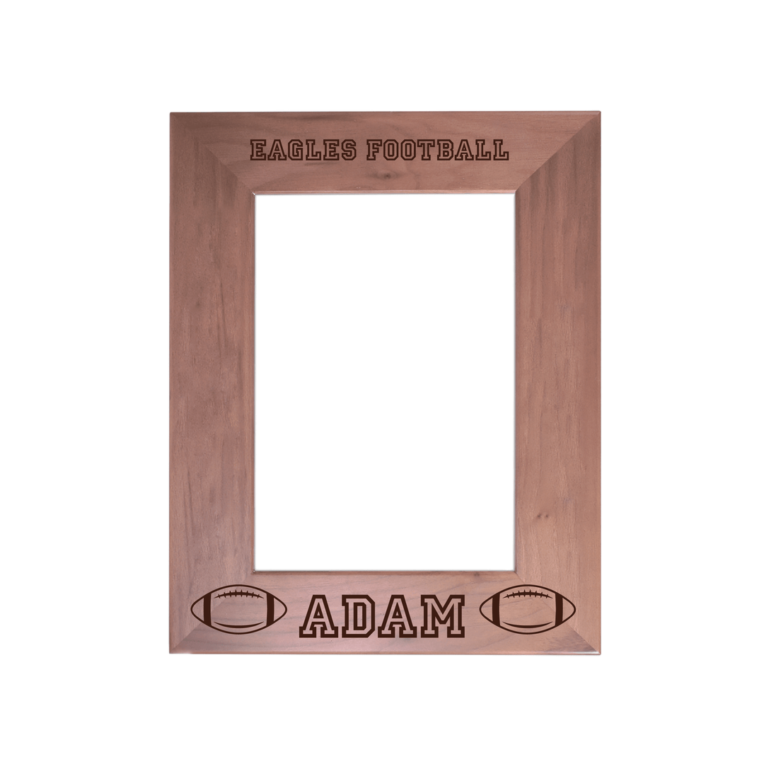 Personalized Football Frame