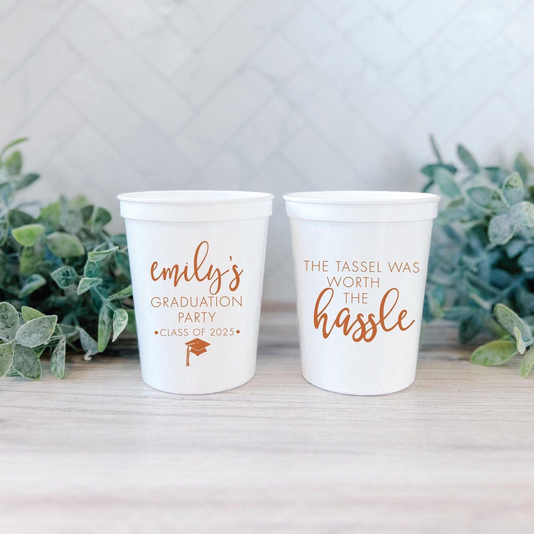 The Tassel Was Worth The Hassle Stadium Cups - Cup - Stadium