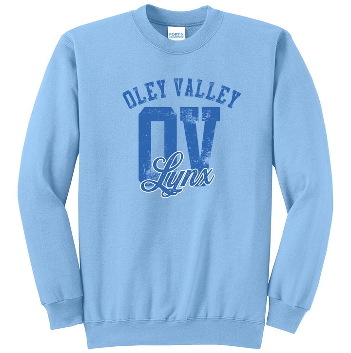 Example: Oley varsity crewneck