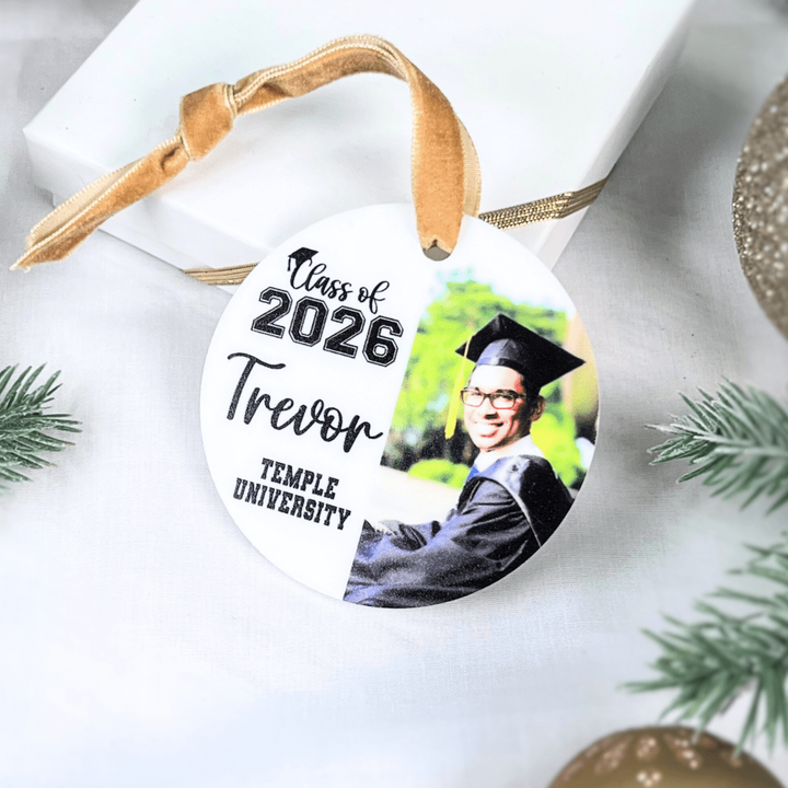 Graduation Photo Acrylic Ornament