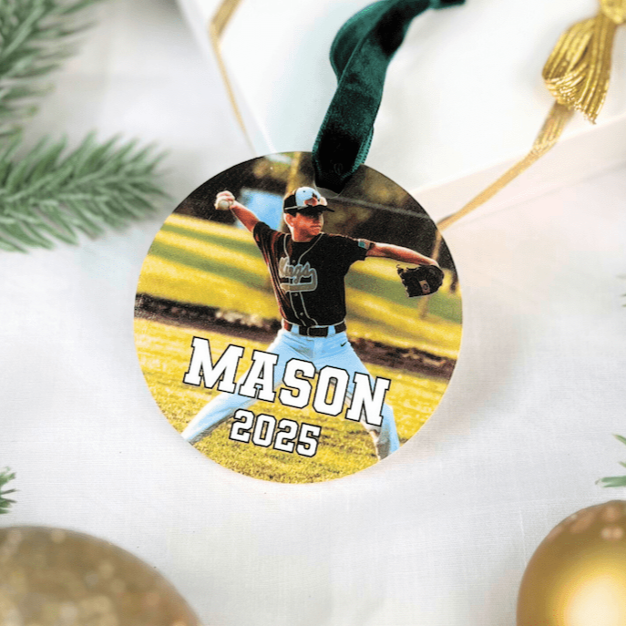 Sports Photo Acrylic Ornament