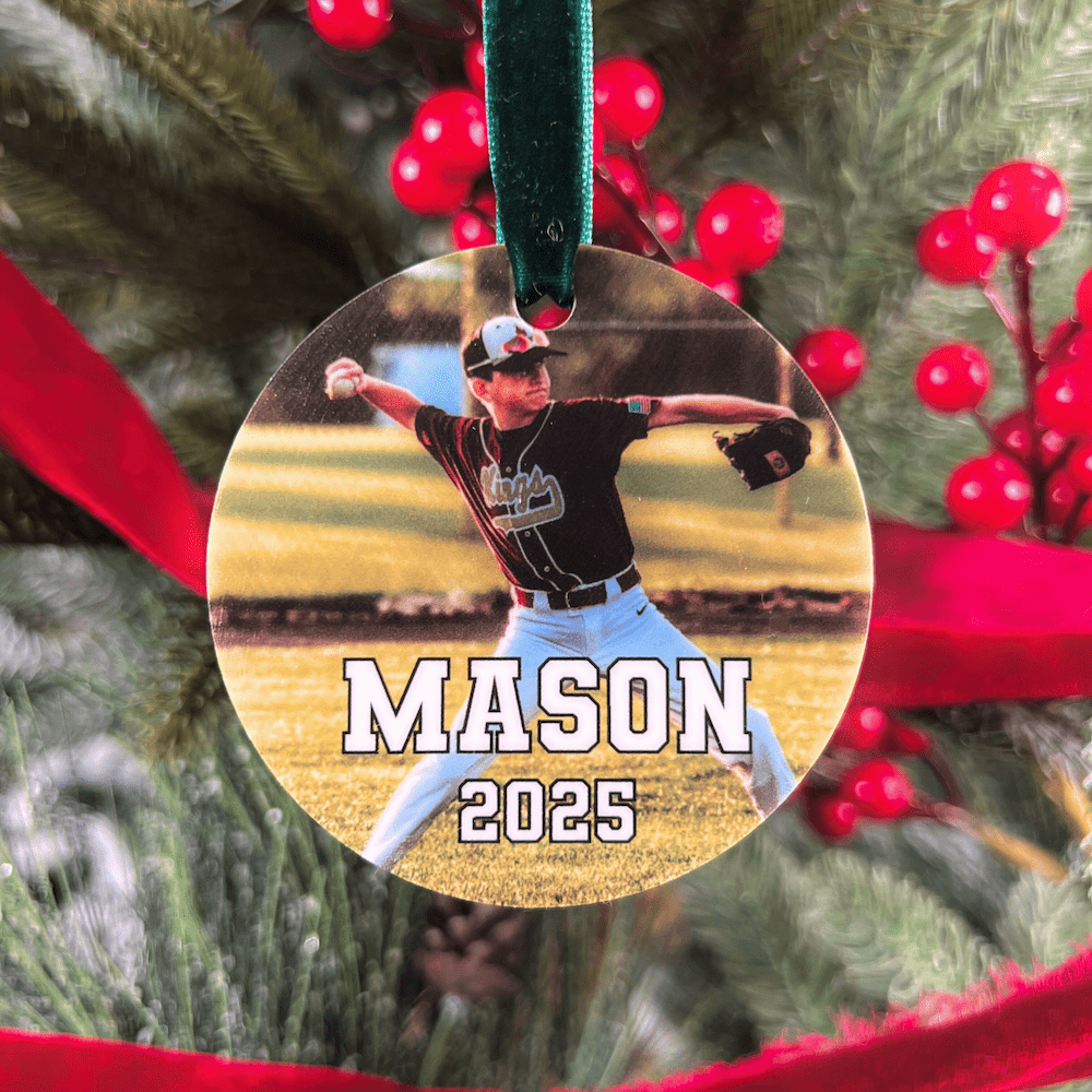 Sports Photo Acrylic Ornament