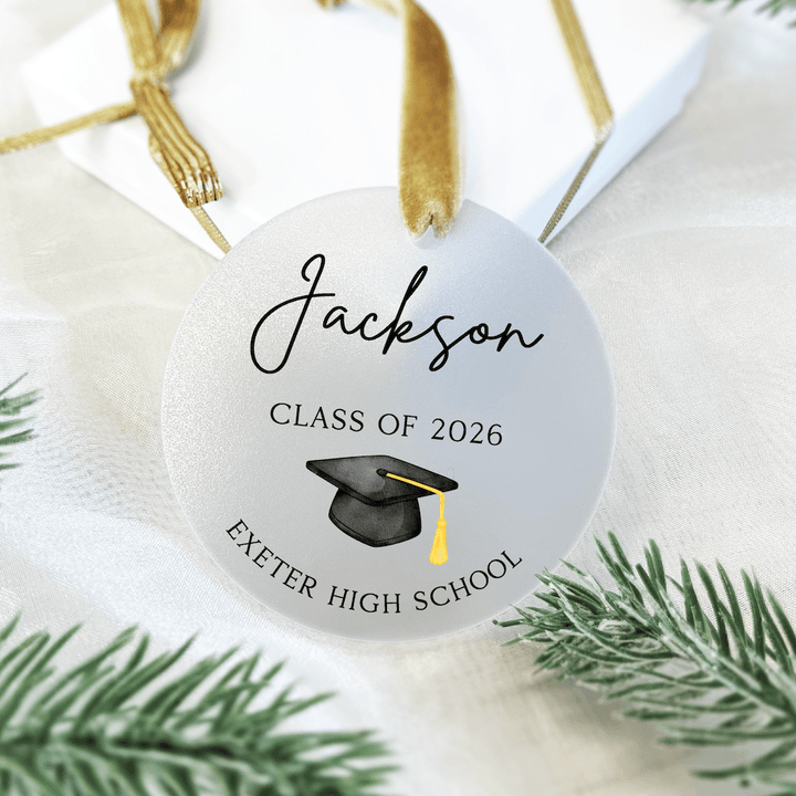 Minimalist Graduation Acrylic Ornament
