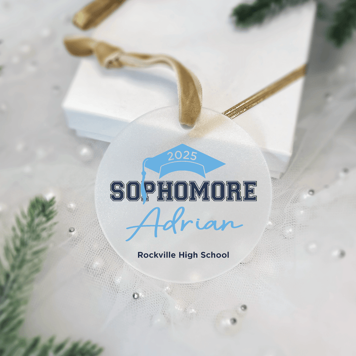 Sophomore Acrylic Ornament