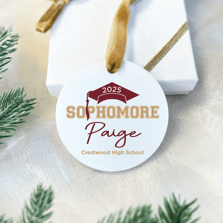 Sophomore Acrylic Ornament