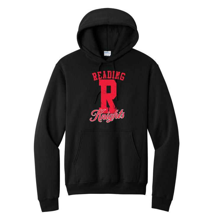 Example: Reading varsity hoodie