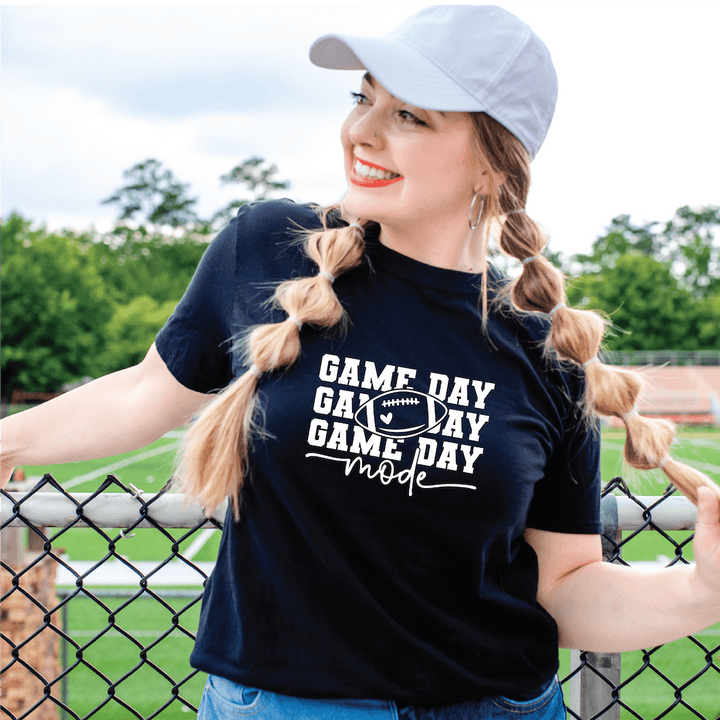 Game Day Mode Football T-Shirt