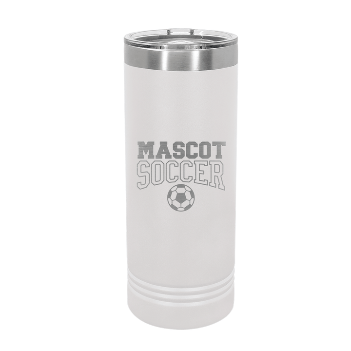 22oz Skinny Soccer Tumbler