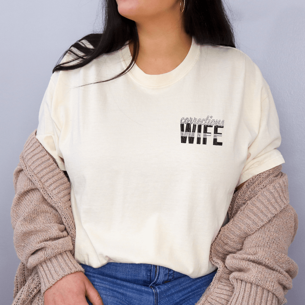 Corrections Wife Comfort Colors T-Shirt