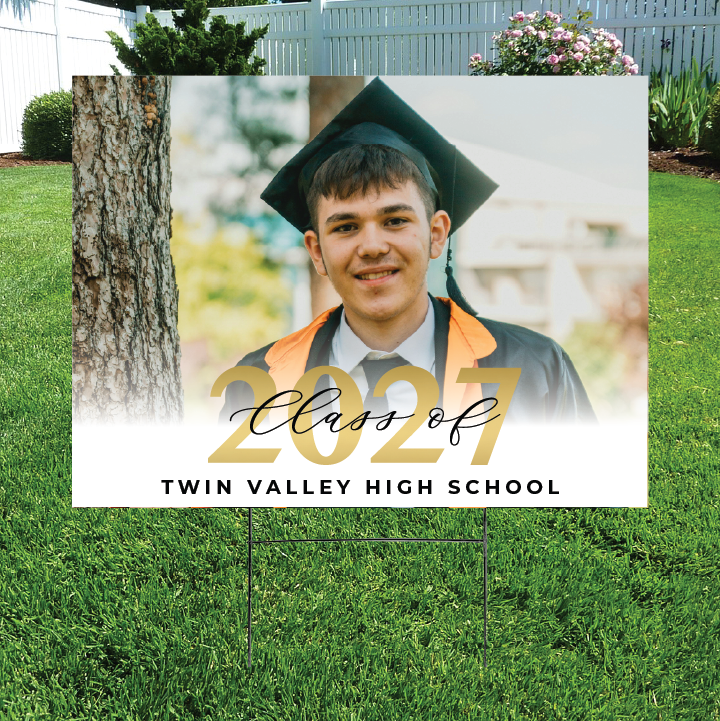 Class of 2027 Custom School Yard Sign