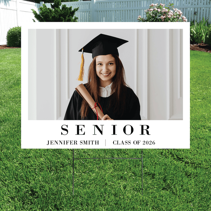Senior Personalized Yard Sign