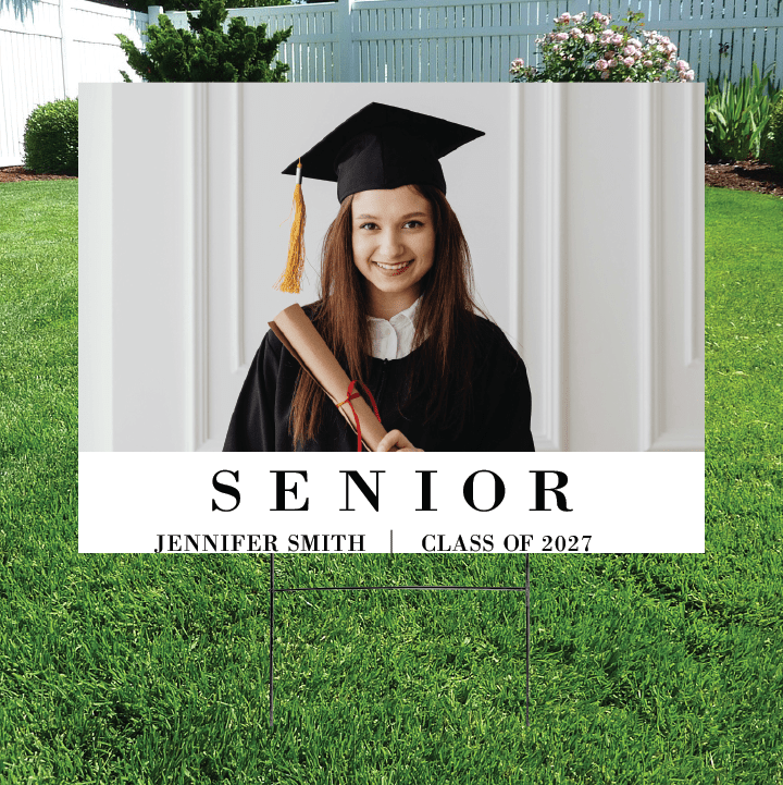 Senior Personalized Yard Sign