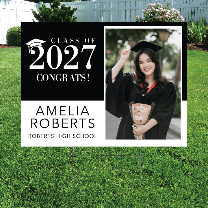 Class of 2027 Personalized Yard Sign