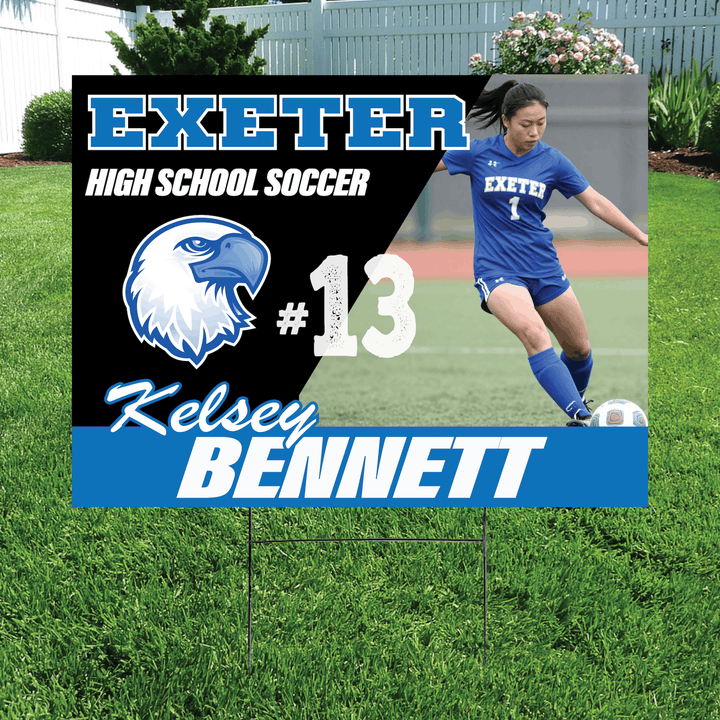 Personalized Athlete Yard Signs