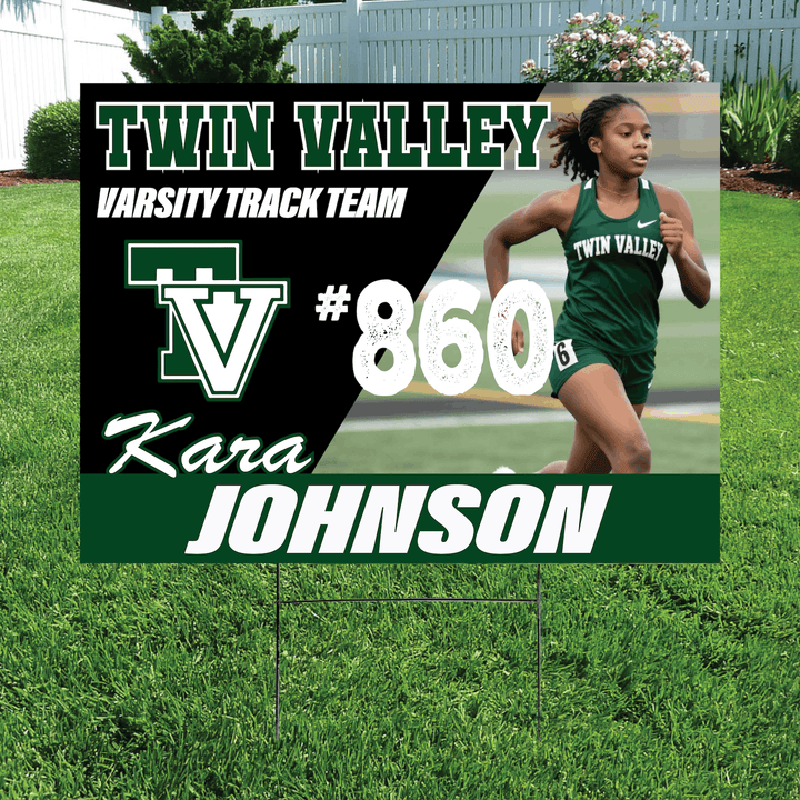 Personalized Athlete Yard Signs