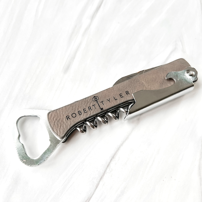 Personalized Corkscrew with Corporate Logo - Barn Street Designs
